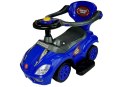 LEAN CARS Jeździk z Pchaczem Mega Car 3w1 Niebieski