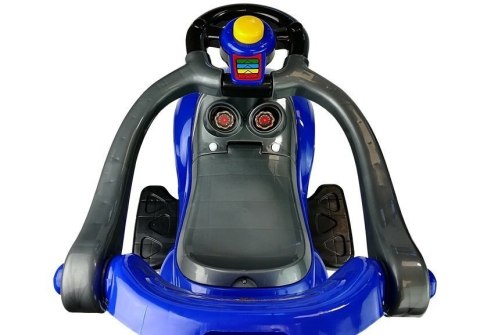 LEAN CARS Jeździk z Pchaczem Mega Car 3w1 Niebieski LEAN CARS Jeździk z Pchaczem Mega Car 3w1 Niebieski