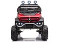 LEAN CARS Pojazd na Akumulator Mercedes Unimog S Czerwony Lakier