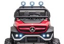 LEAN CARS Pojazd na Akumulator Mercedes Unimog S Czerwony Lakier