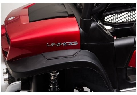 LEAN CARS Pojazd na Akumulator Mercedes Unimog S Czerwony Lakier LEAN CARS Pojazd na Akumulator Mercedes Unimog S Czerwony Lakier