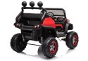 LEAN CARS Pojazd na Akumulator Mercedes Unimog S Czerwony