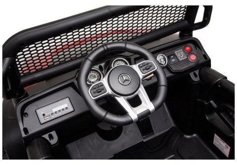 LEAN CARS Pojazd na Akumulator Mercedes Unimog S Czerwony LEAN CARS Pojazd na Akumulator Mercedes Unimog S Czerwony