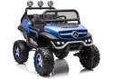 LEAN CARS Pojazd na Akumulator Mercedes Unimog S Niebieski Lakier