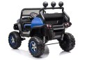 LEAN CARS Pojazd na Akumulator Mercedes Unimog S Niebieski Lakier
