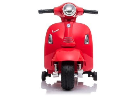 LEAN CARS Skuter na Akumulator Vespa GTS 300 Mini Czerwony LEAN CARS Skuter na Akumulator Vespa GTS 300 Mini Czerwony