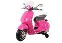 LEAN CARS Skuter na Akumulator Vespa GTS 300 Różowy