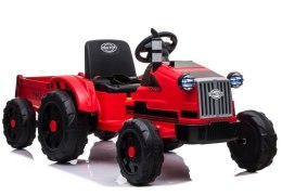 LEAN CARS Traktor na Akumulator z Przyczepą CH9959 Czerwony