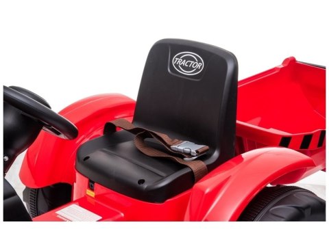 LEAN CARS Traktor na Akumulator z Przyczepą CH9959 Czerwony LEAN CARS Traktor na Akumulator z Przyczepą CH9959 Czerwony