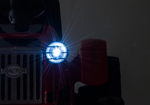 LEAN CARS Traktor na Akumulator z Przyczepą CH9959 Czerwony LEAN CARS Traktor na Akumulator z Przyczepą CH9959 Czerwony