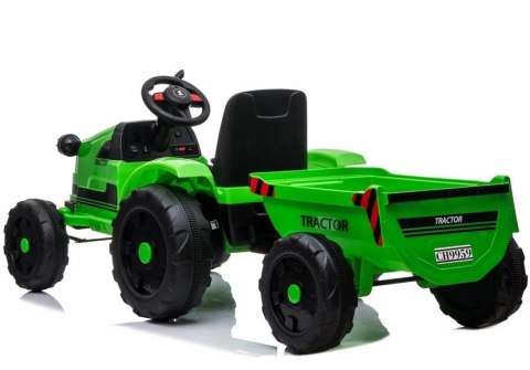 LEAN CARS Traktor na Akumulator z Przyczepą CH9959 Zielony LEAN CARS Traktor na Akumulator z Przyczepą CH9959 Zielony