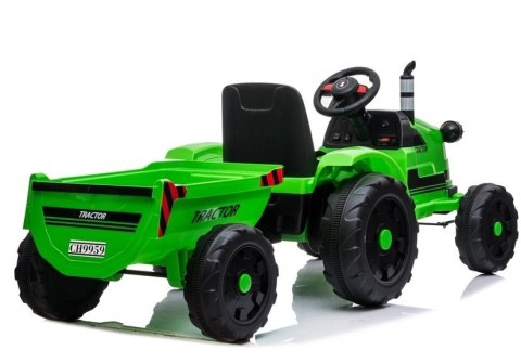 LEAN CARS Traktor na Akumulator z Przyczepą CH9959 Zielony LEAN CARS Traktor na Akumulator z Przyczepą CH9959 Zielony