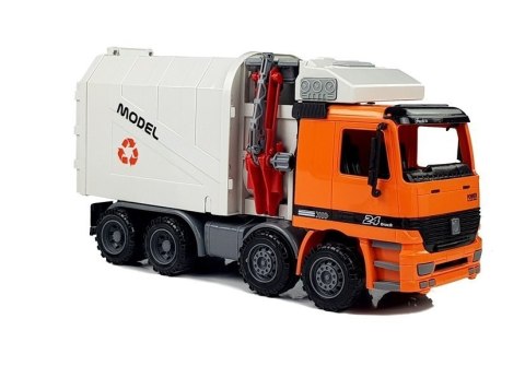 LEAN Toys Auto Śmieciarka z Napędem Kosz na Śmieci