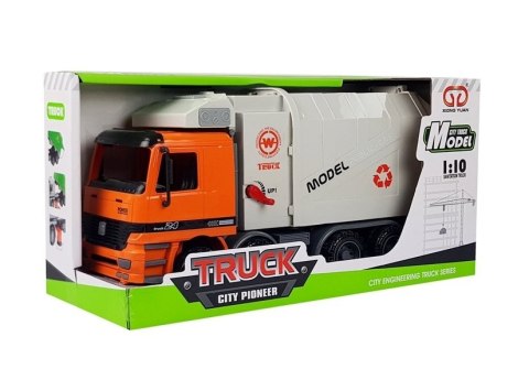 LEAN Toys Auto Śmieciarka z Napędem Kosz na Śmieci