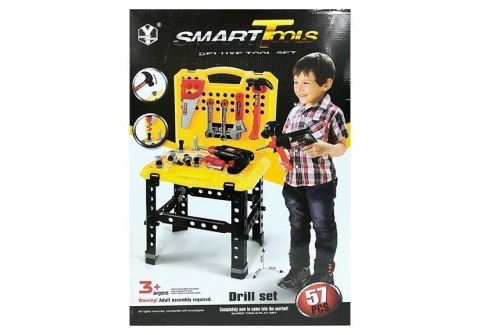 LEAN Toys Duży Zestaw Majsterkowicza rozkładany w Walizce
