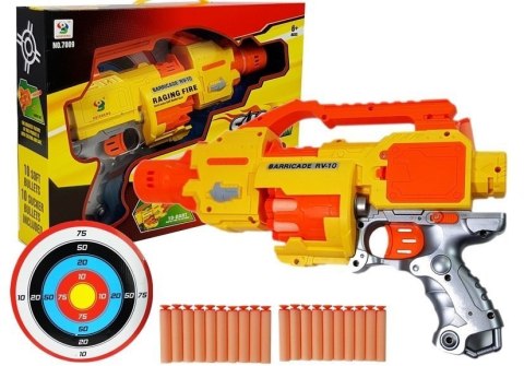 LEAN Toys Pistolet na piankowe Strzałki Pociski Karabin