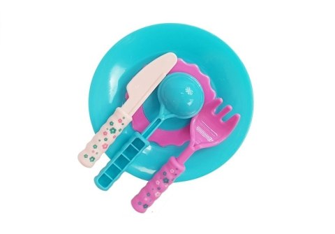 LEAN Toys Zestaw Słodyczy Desery Lody Ciasteczka Akcesoria