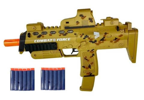 LEAN Toys Zestaw Wojskowy Pistolet na strzałki MP7