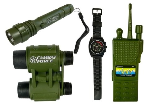 LEAN Toys Zestaw Wojskowy Pistolet na strzałki MP7