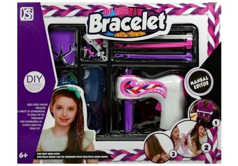 LEAN Toys Zestaw do Zaplatania Warkoczy Biżuteria do Włosów