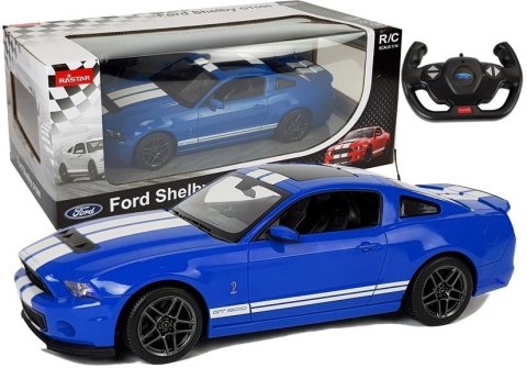 Rastar Auto R/C Ford Shelby Rastar 1:14 Niebieski na Pilota Rastar Auto R/C Ford Shelby Rastar 1:14 Niebieski na Pilota