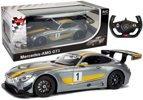 Rastar Auto R/C Mercedes AMG GT3 Rastar 1:14 Szare na pilota Rastar Auto R/C Mercedes AMG GT3 Rastar 1:14 Szare na pilota