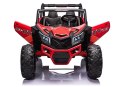 LEAN CARS Auto na Akumulator Buggy UTV-MX Czerwony