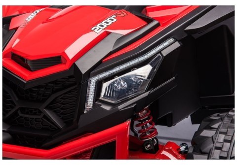 LEAN CARS Auto na Akumulator Buggy UTV-MX Czerwony LEAN CARS Auto na Akumulator Buggy UTV-MX Czerwony