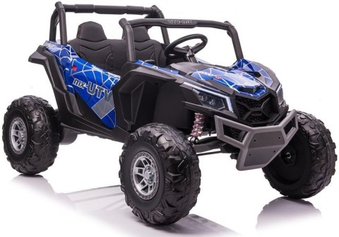 LEAN CARS Auto na Akumulator Buggy UTV-MX Niebieski Spider Lakier MP4 LEAN CARS Auto na Akumulator Buggy UTV-MX Niebieski Spider Lakier MP4