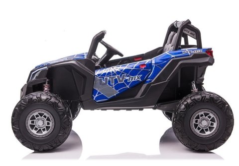 LEAN CARS Auto na Akumulator Buggy UTV-MX Niebieski Spider Lakier MP4 LEAN CARS Auto na Akumulator Buggy UTV-MX Niebieski Spider Lakier MP4
