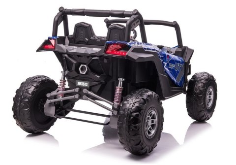 LEAN CARS Auto na Akumulator Buggy UTV-MX Niebieski Spider Lakier MP4 LEAN CARS Auto na Akumulator Buggy UTV-MX Niebieski Spider Lakier MP4