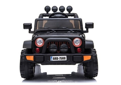 LEAN CARS Auto na Akumulator Jeep BRD-7588 Czarny 4x4 LEAN CARS Auto na Akumulator Jeep BRD-7588 Czarny 4x4