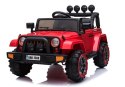 LEAN CARS Auto na Akumulator Jeep BRD-7588 Czerwony 4x4