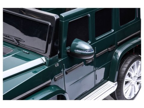 LEAN CARS Samochód na akumulator Mercedes G500 Zielony LEAN CARS Samochód na akumulator Mercedes G500 Zielony