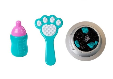LEAN Toys Pluszowy Pies na Baterie Biały w Łaty Rusza Ogonem Dźwięk