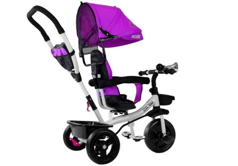 LEAN Toys Rower Trójkołowy PRO300 Fioletowy LEAN Toys Rower Trójkołowy PRO300 Fioletowy