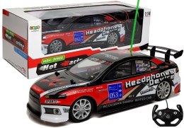 LEAN Toys Sportowe Autko Zdalnie Sterowane R/C 27Mhz Czerwone