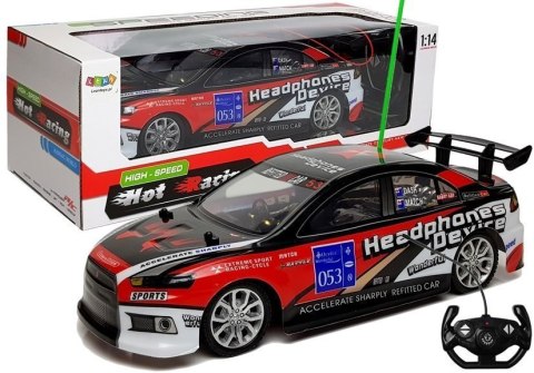 LEAN Toys Sportowe Autko Zdalnie Sterowane R/C 27Mhz Czerwone