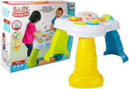 LEAN Toys Stolik Edukacyjny Urodzinowy Słodycze z Dźwiękami dla Niemowlaka