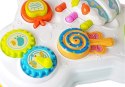 LEAN Toys Stolik Edukacyjny Urodzinowy Słodycze z Dźwiękami dla Niemowlaka