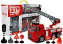 LEAN Toys Straż Pożarna Znaki Drogowe Sygnalizacja Świetlna Napęd Frykcyjny Dźwięk Efekty Świetlne