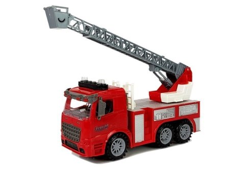LEAN Toys Straż Pożarna Znaki Drogowe Sygnalizacja Świetlna Napęd Frykcyjny Dźwięk Efekty Świetlne