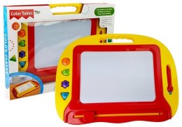 LEAN Toys Tablica Znikopis Czerwony z Pieczątkami