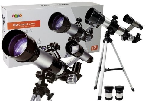 LEAN Toys Teleskop Luneta Edukacyjny Astronomia Odkrywca 60x