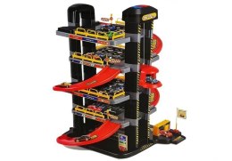 LEAN Toys Tor Parking Garaż 5-poziomowy na Baterie Światła Winda
