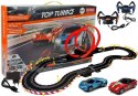 LEAN Toys Tor Wyścigowy 1:43 2 Autka Kontrolery Top Turbo 540 cm długości