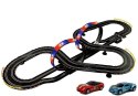 LEAN Toys Tor Wyścigowy 1:43 2 Autka Top Turbo Światła 7,6 m długości