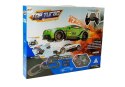 LEAN Toys Tor Wyścigowy 1:43 2 Autka Top Turbo Światła 7,6 m długości