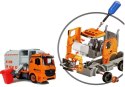 LEAN Toys Zestaw DIY Śmieciarka Sorter Segregowanie Odpadów Gra Śrubokręt Dźwięk Efekty Świetlne