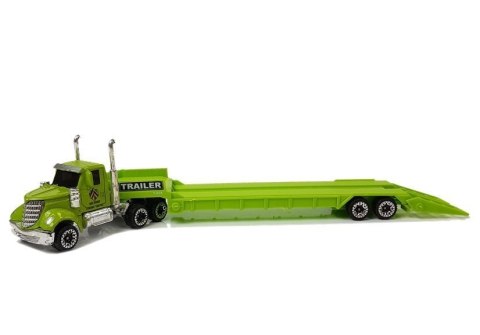LEAN Toys Zestaw Pojazdów Rolniczych Traktory Przyczepy z Figurkami Zwierząt
